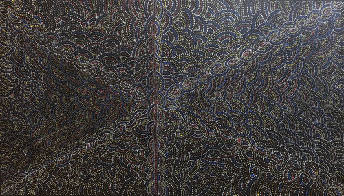 Gracie Morton Pwerle Bush Plum Indigenous Art