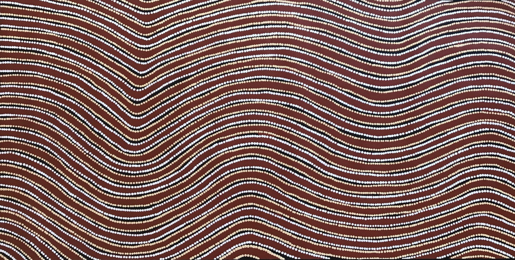 Debra Nangala McDonald :: Sand Dunes around Papunya N.T. (BDG255)