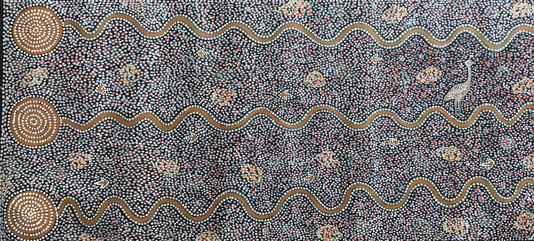 Dennis Nelson Tjakamarra :: Kalipinpa Water Dreaming