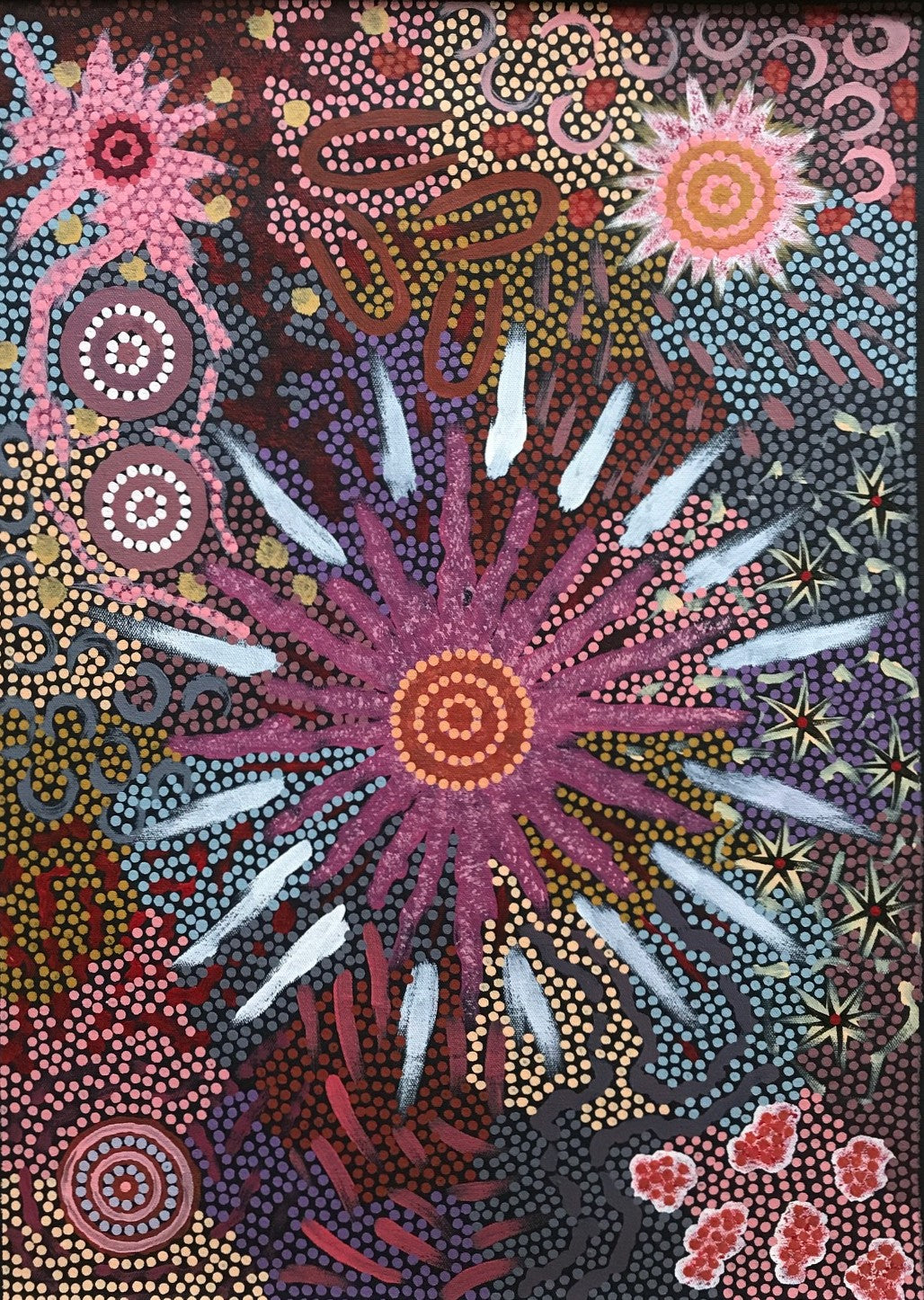 Michelle Possum Nungurrayi Australian Indigenous Art Aboriginal Art