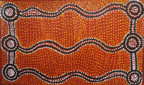 Shorty Jangala Robertson Ngapa Rain Dreaming