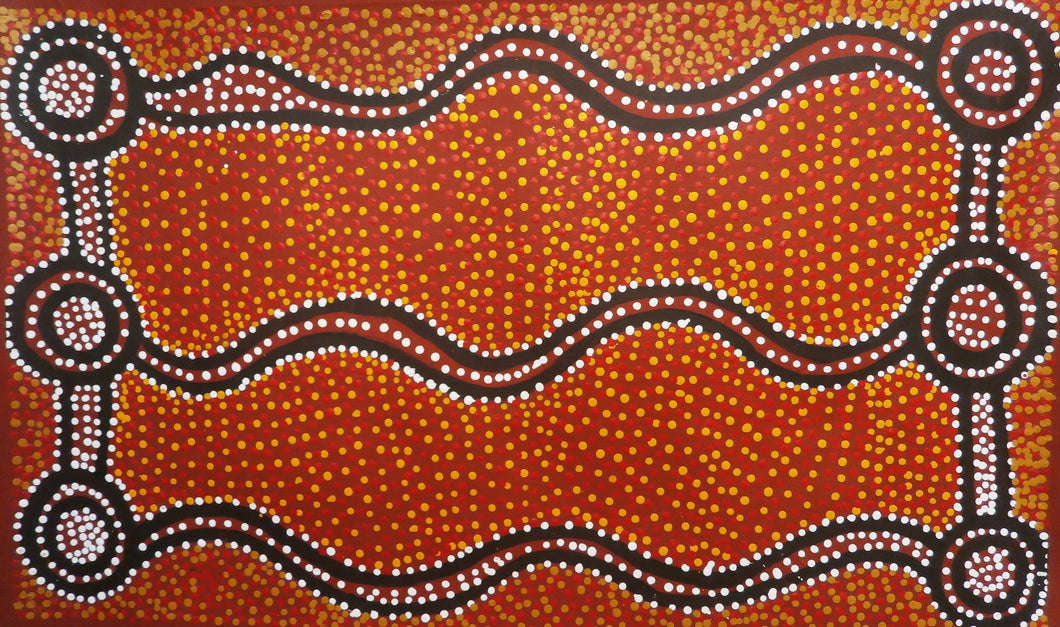 Shorty Jangala Robertson Ngapa Rain Dreaming